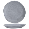 Cookinglife Platos de desayuno / Platos de postre Linen Gris ø 21 cm – 6 piezas