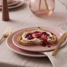 Cookinglife Platos de desayuno / Platos de postre Nola Rosa ø 21 cm – 6 piezas