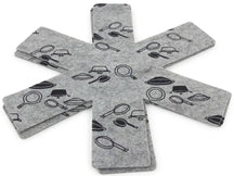 Cookinglife Protectores de Sartenes Gris ø 37.5 cm - 2 piezas