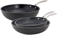Cookinglife Set de Sartenes Revolt 3 piezas - Wok de ø 28 cm + Sartén de ø 24 & 28 cm - apto para todas las fuentes de calor - revestimiento antiadherente cerámico