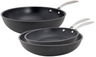 Cookinglife Set de Sartenes Revolt 3 piezas - Wok de ø 28 cm + Sartén de ø 24 & 28 cm - apto para todas las fuentes de calor - revestimiento antiadherente cerámico