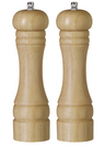 Cookinglife Juego de Molinillos de Sal y Pimienta Rocca Natural - 21.5 cm