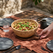 Cookinglife ensaladera - bambú - ø 28 cm