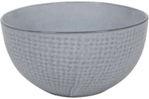 Cookinglife Juego de vajilla Lino Gris 18 piezas / 6 personas - 6 platos de cena, 6 platos de desayuno y 6 cuencos