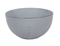 Cookinglife Cuencos para sopa / Cuencos Linen Gris ø 15 cm – 6 piezas