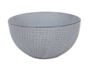 Cookinglife Cuencos para sopa / Cuencos Linen Gris ø 15 cm – 6 piezas