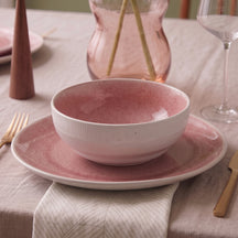 Cookinglife Platos de Cena Nola Rosa ø 27 cm – 6 piezas