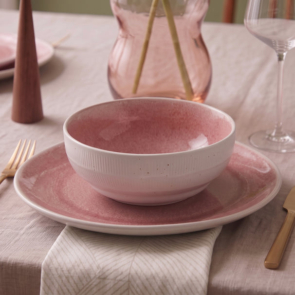 Cookinglife Cuencos de sopa / Cuencos Nola Rosa ø 17 cm – 6 piezas