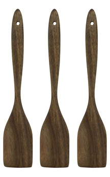 Cookinglife Espátulas Acacia 32 cm - 3 piezas