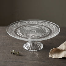 Cookinglife pedestal de tarta clásico - vidrio - ø 32.5 cm