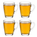 Cookinglife Vasos de Té con Asa - 300 ml - 4 Piezas