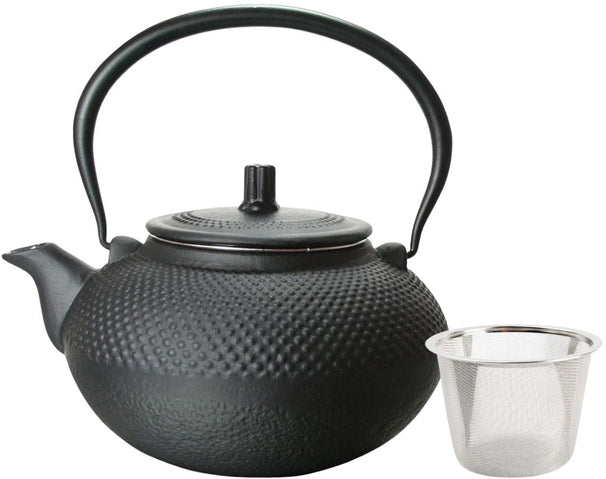 Tetera Cookinglife - Hierro fundido - Negro - 1.5 litros