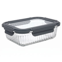 Cookinglife Tarros de Conservación de Vidrio Lines 1 Litro - 2 Piezas