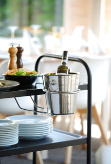 Cookinglife Enfriador de Vino Acero Inoxidable - ø 22 cm