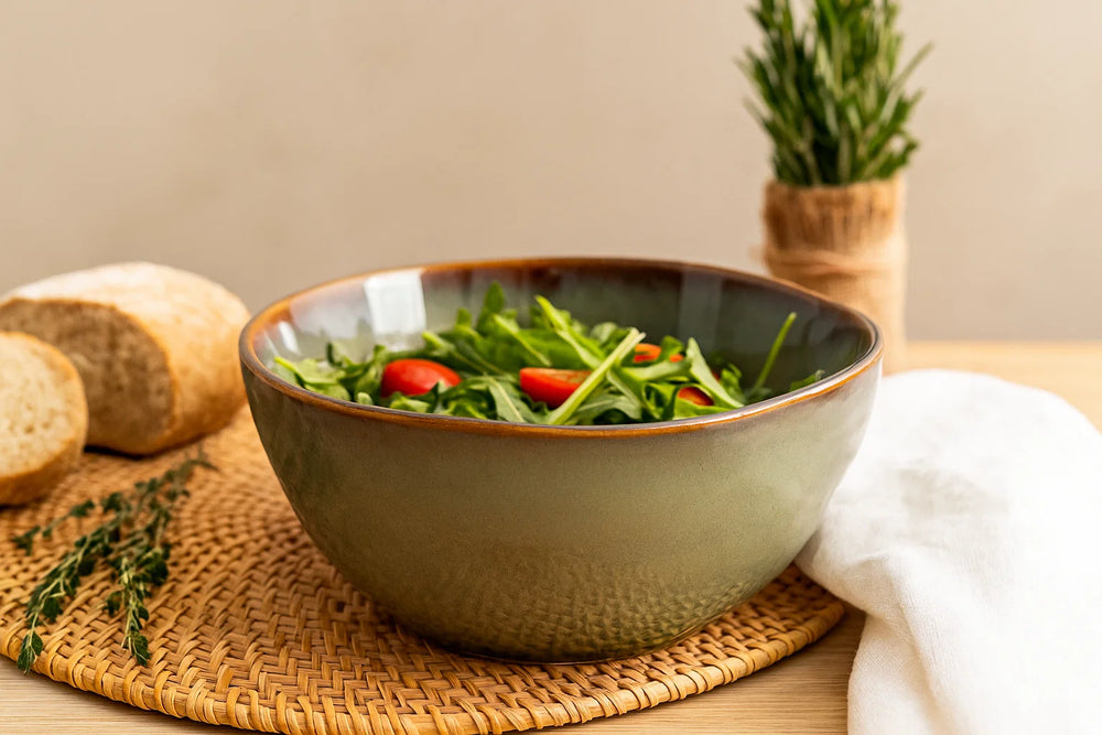 Cookinglife Tazones para sopa / tazones Sabi Verde ø 15 cm - 6 unidades