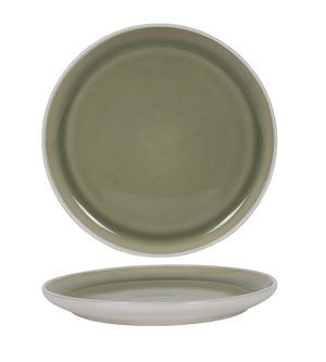 Platos de desayuno / postre Cookinglife Verde Musgo ø 21 cm - 6 unidades