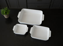 Set de fuentes para horno de cerámica Cookinglife - 3 piezas