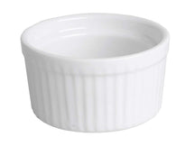 Ramequines / Molde para soufflé / Platos para crème brûlée Cookinglife - Blanco ø 9 cm - 6 unidades