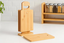 Cookinglife Set de Tablas de Cortar - Bambú - 5 piezas