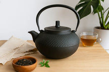 Tetera Cookinglife - Hierro fundido - Negro - 1.5 litros