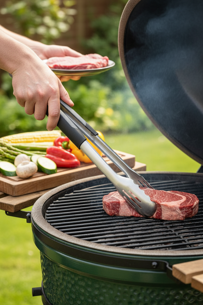 Pinzas para barbacoa