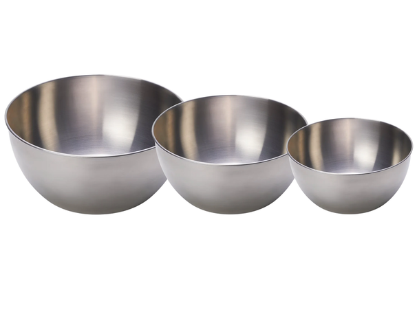 Cuencos para mezclar / Cuencos para batir Cookinglife - Acero inoxidable - 3 unidades