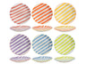 Cookinglife Platos de cena Summer Vibes ø 26.5 cm - 6 unidades