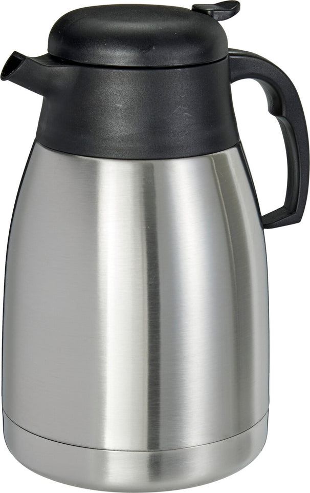 Cookinglife Termo de acero inoxidable de doble pared 1.5 litros - Jarra para café caliente y frío