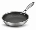 Sartén Cookinglife HexaCook - Sartén híbrida ø 24 cm - ANTIADHERENTE - apta para todas las fuentes de calor - recubrimiento antiadherente cerámico