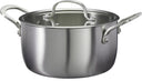 Cookinglife Olla con Tapa de Vidrio Signature Steel - Acero Inoxidable - ø 20 cm / 2.2 Litros - apta para todas las fuentes de calor