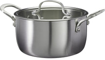 Cookinglife Olla con Tapa de Vidrio Signature Steel - Acero Inoxidable - ø 20 cm / 2.2 Litros - apta para todas las fuentes de calor