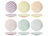 Cookinglife Platos para Desayuno / Platos para Postre Spring Vibes ø 19 cm - 6 Piezas