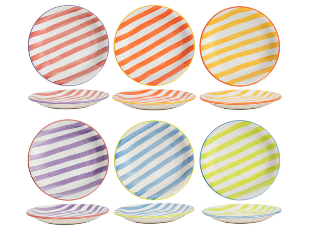 Cookinglife Platos de desayuno / postre Summer Vibes ø 19 cm - 6 unidades