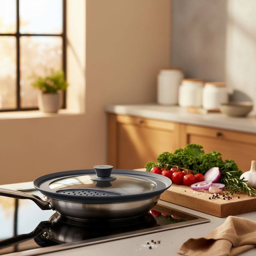 Cookinglife Tapa para sartén - Vidrio - ø 29 cm