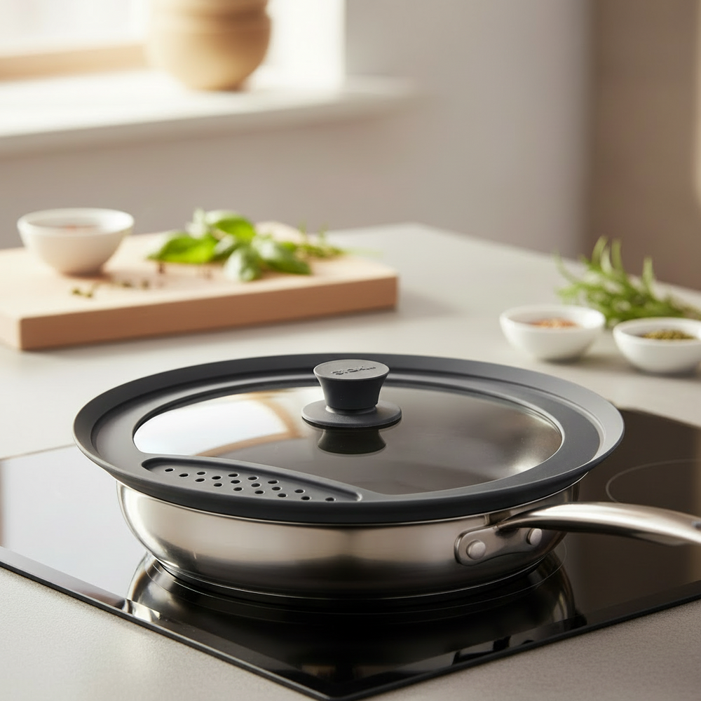 Cookinglife Tapa para sartén - Vidrio - ø 29 cm