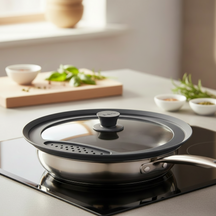 Cookinglife Tapa para sartén - Vidrio - ø 29 cm
