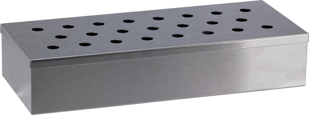 Cookinglife Caja Ahumadora Fire & Flavour Acero Inoxidable 25 cm - Caja para Ahumar para BBQ y Parrilla