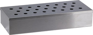 Cookinglife Caja Ahumadora Fire & Flavour Acero Inoxidable 25 cm - Caja para Ahumar para BBQ y Parrilla