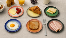 Platos para desayuno / postre Studio Tavola Fire ø 20 cm - 6 unidades