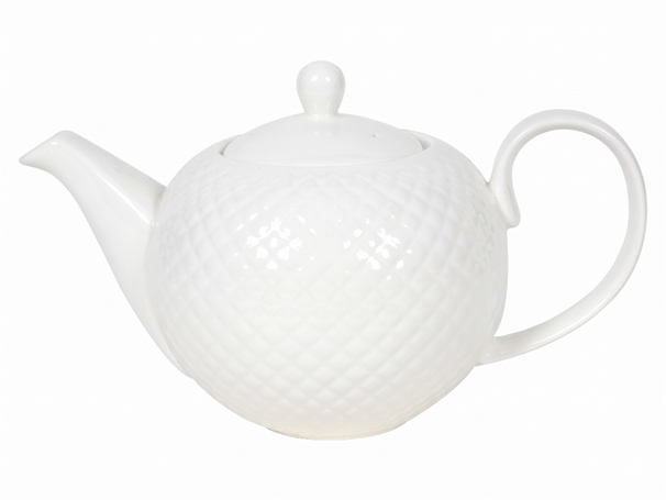 Cookinglife Tetera Diamond - Porcelana - 900 ml