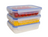Recipiente hermético Cookinglife Clip & Fresh 1.4 litros - 23 x 16.5 x 6.5 cm - 3 unidades