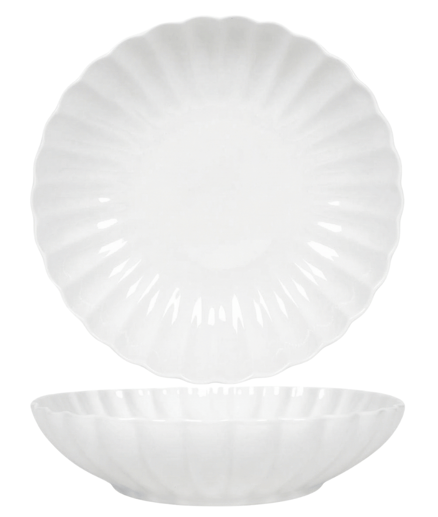 Platos hondos / para pasta Cookinglife Cardida Off White ø 20 cm - 6 unidades