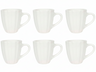 Cookinglife Tazas Cardida Blanco Roto 350 ml - 6 unidades