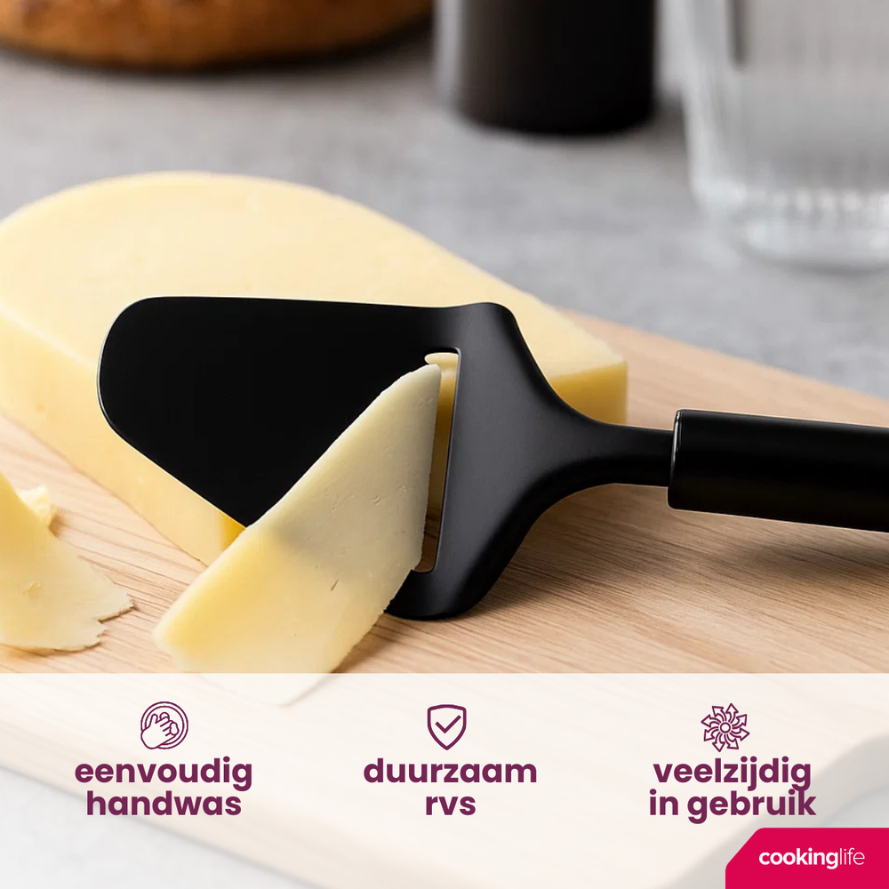 Abrelatas Cookinglife negro 22 cm