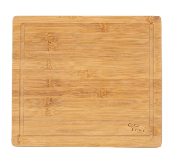 Cosy & Trendy Tabla de Cortar Gabon M - Bambú - 34 x 30 cm