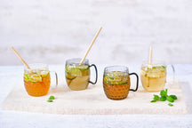 Cosy & Trendy Vasos para cóctel Moscow Mule - Vidrio borosilicato - 450 ml - 6 Piezas