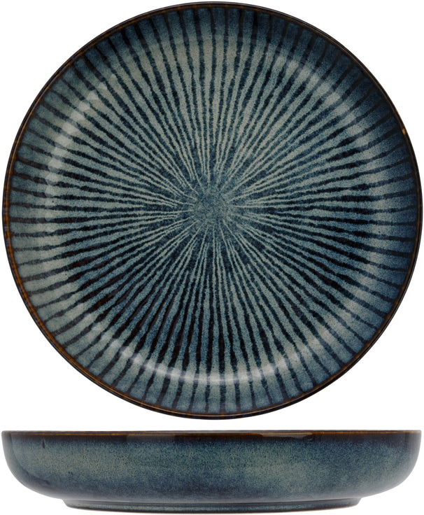 Cosy & Trendy Plato hondo Atlantis Stripe ø 24 cm