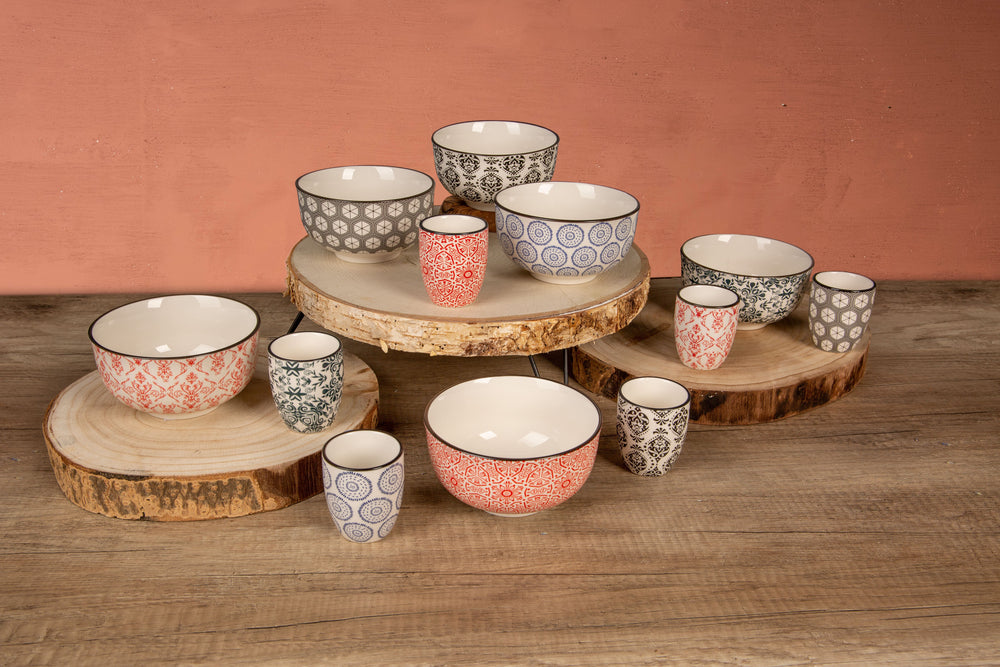 Platos de cena Cosy & Trendy Delirio ø 24 cm - 6 unidades