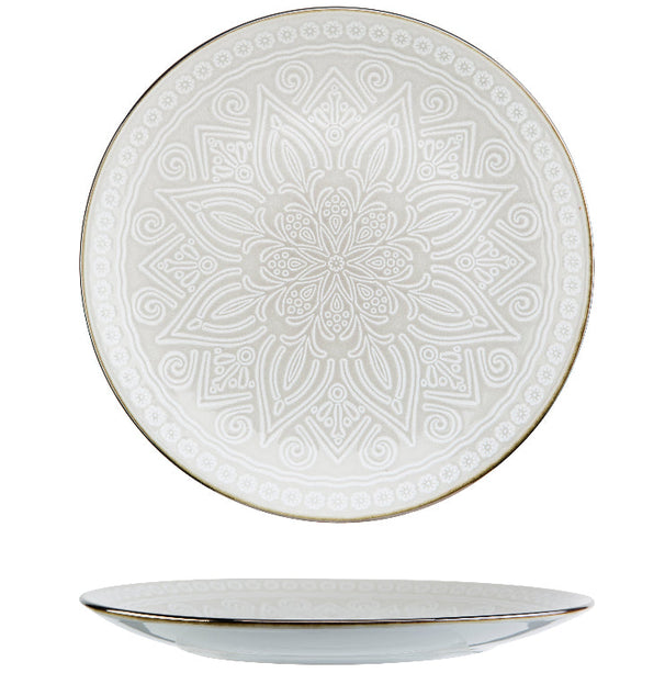 Platos para cena Cosy & Trendy Murano Beige ø 27.5 cm - 6 piezas
