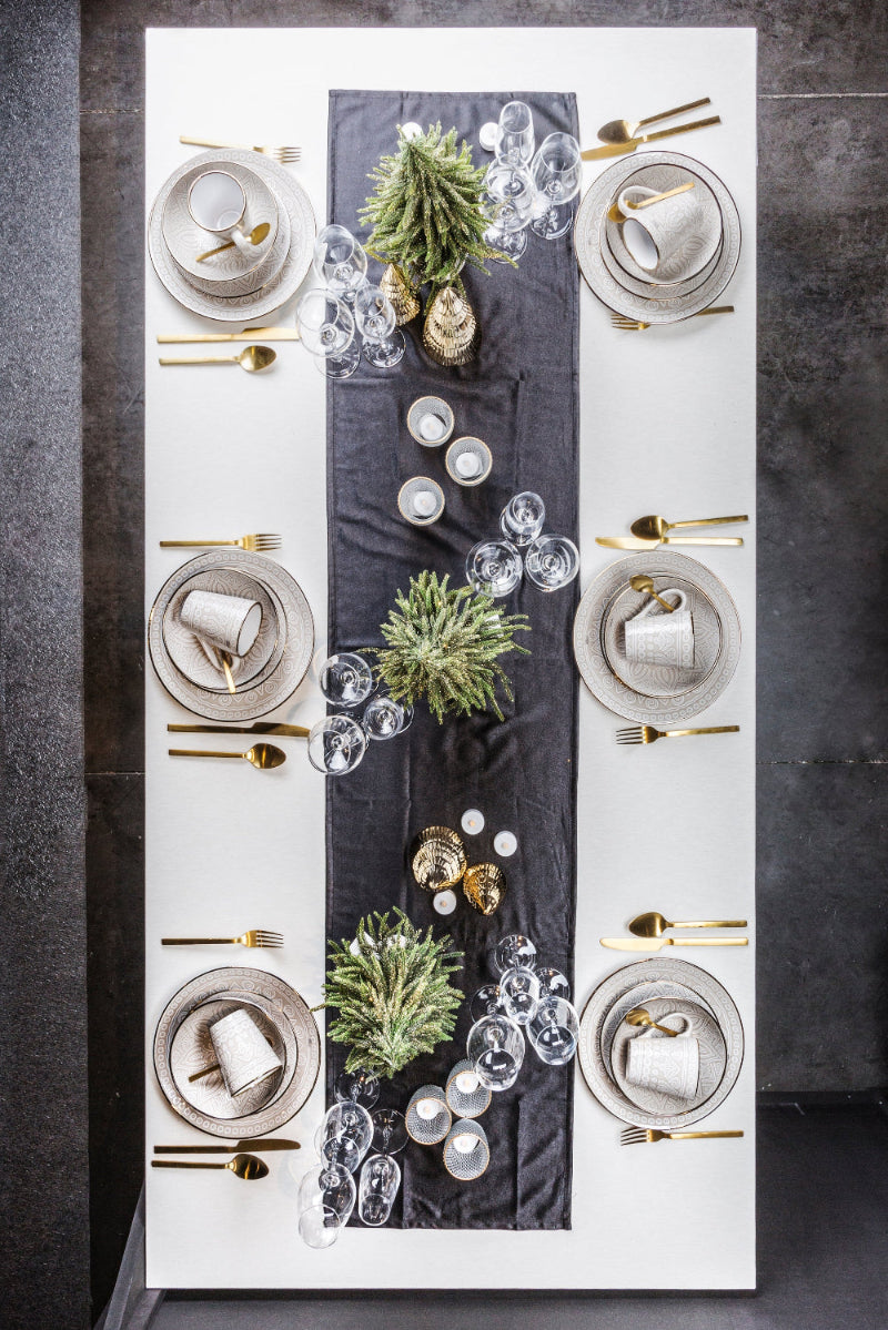 Platos para desayuno / postre Cosy & Trendy Murano Beige ø 20 cm - 6 piezas